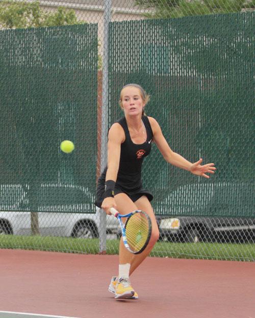 Girls Tennis Claws to the Top of EHS Record Books