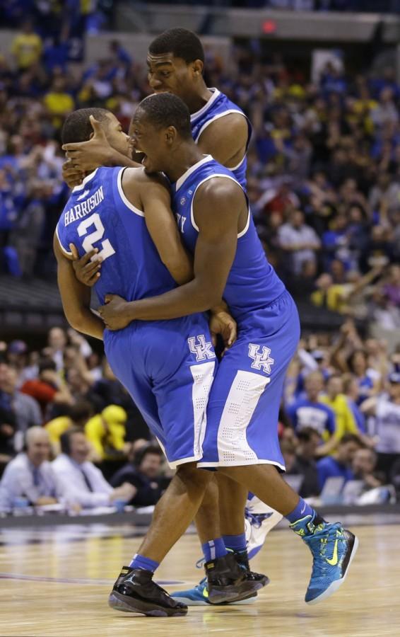 APTOPIX NCAA Kentucky Michigan Basketball