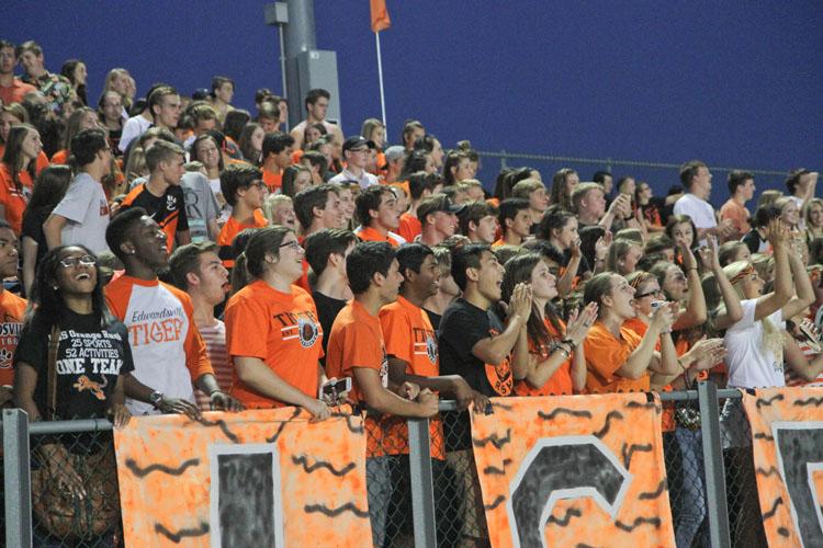 Edwardsville Football Kicks-off with Orange and Black Scrimmage