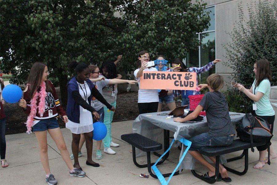 Interact members celebrate a new year with Party on the Patio 