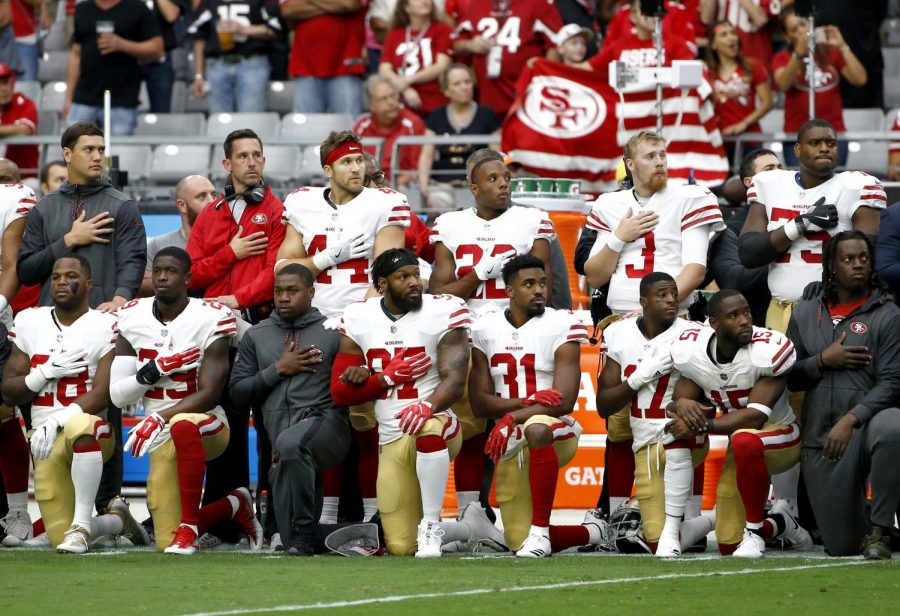 Last+year%2C+anthem+protests+by+NFL+players+incited+considerable+controversy.