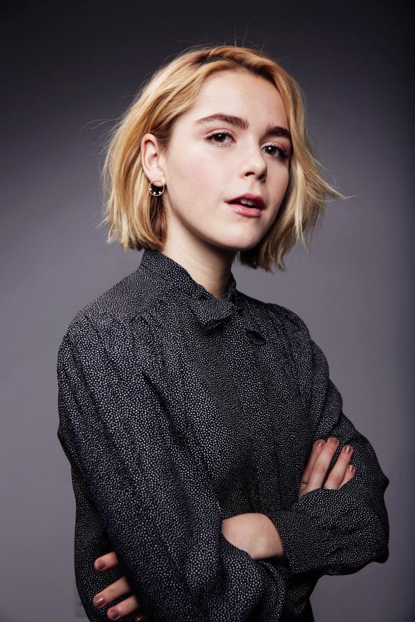 Kiernan Shipka plays Sabrina Spellman in Netflixs new drama The Chilling Adventures of Sabrina.