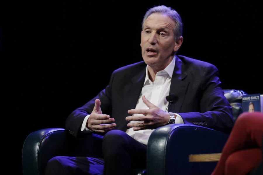 Howard Schultz announces potential run for president.