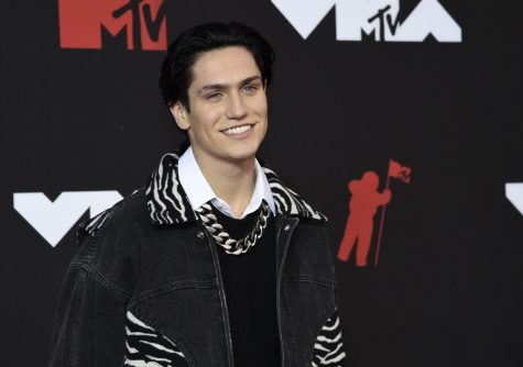 Hype House ex-resident Chase Hudson appears at the MTV Video Music Awards.
