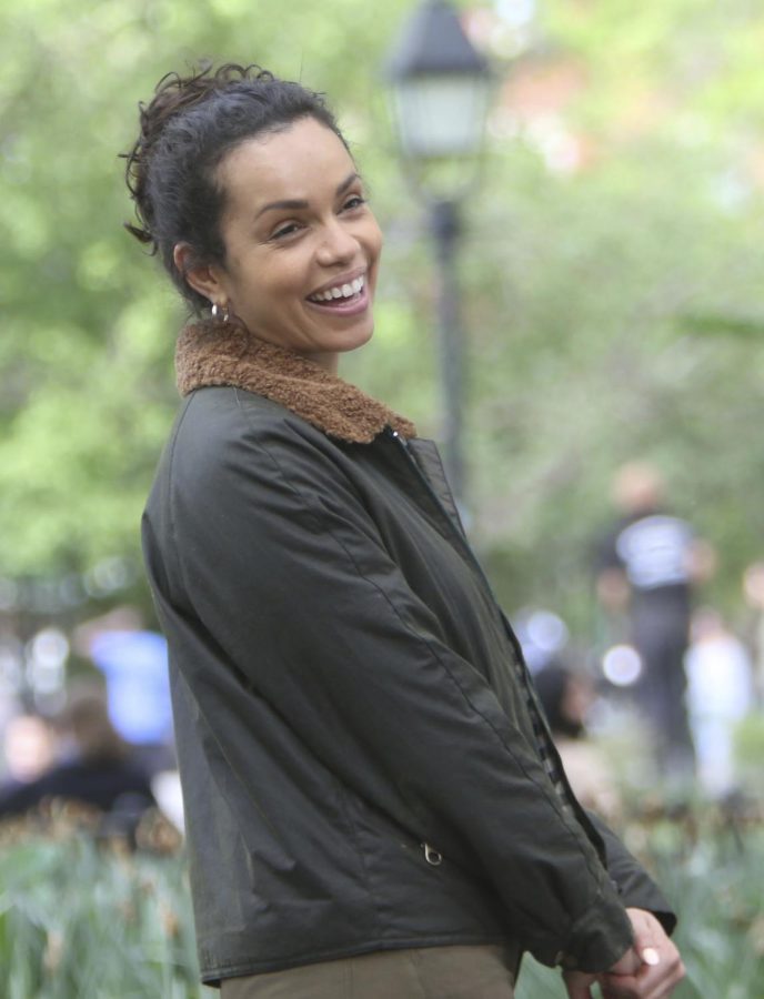 Georgina Campbell who plays Tess in Barbarian. Courtesy of AP Images
