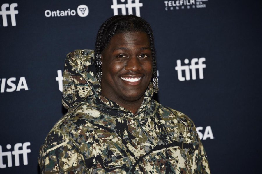 Lil Yacthy smiling on day one of Toronto Film's Festival on Sept. 8, 2022 