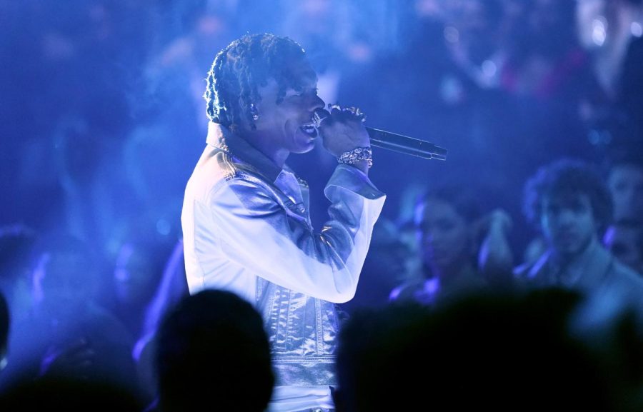Lil Baby performs "Freestyle" at the 65th annual Grammy Awards on Sunday, Feb. 5, 2023, in Los Angeles. 