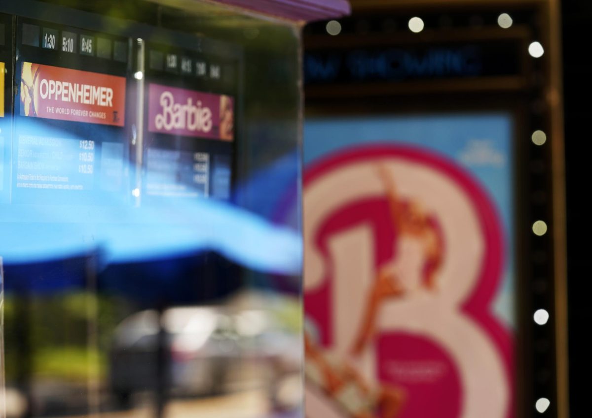 Showtimes for "Oppenheimer" and "Barbie." Two of the top-performing movies of the summer.