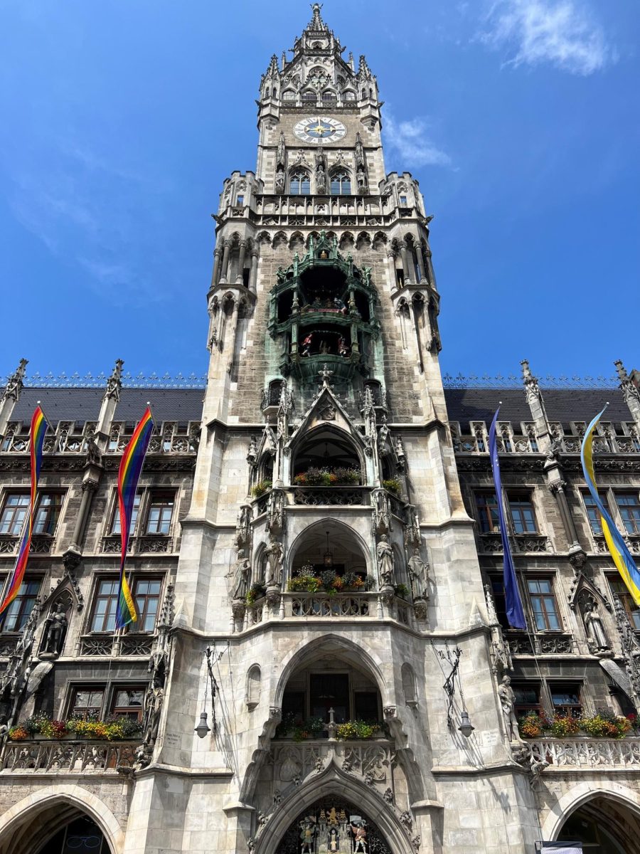 Most of my time in Munich, Germany was spent exploring the churches, shops and restaurants at the historic Marienplatz.