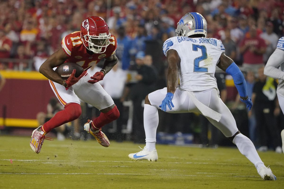 The Lions play the Chiefs in Thursday nights game. The Lions won 21-20.