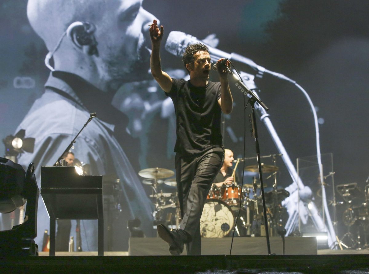 The 1975 performs at this year's Austin City Limits Festival on Oct. 14.