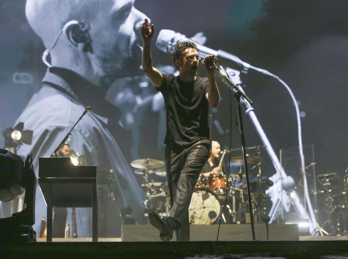 The 1975 performs at this years Austin City Limits Festival on Oct. 14.