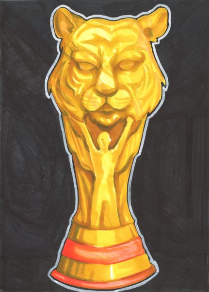 The design for the world-renowned Golden Tiger award.