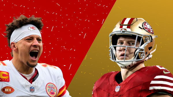 Patrick Mahomes and the Chiefs will face off in Super Bowl 58 against the San Francisco 49ers.